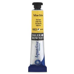 Daler Rowney Aquafine Tüp Suluboya 8 Ml Yellow Ochre - 3