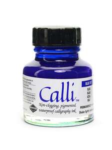 Daler Rowney Calli Mürekkep 29,5ml Blue - Thumbnail