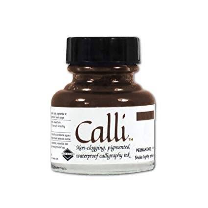 Daler Rowney Calli Mürekkep 29,5ml Brown - 1