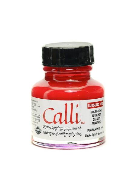 Daler Rowney Calli Mürekkep 29,5ml Burgundy - 1