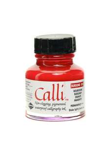 Daler Rowney Calli Mürekkep 29,5ml Burgundy - 2