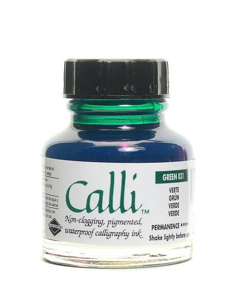 Daler Rowney Calli Mürekkep 29,5ml Green - 2