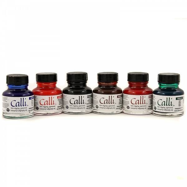 Daler Rowney Calli Mürekkep 6'lı Set - 1