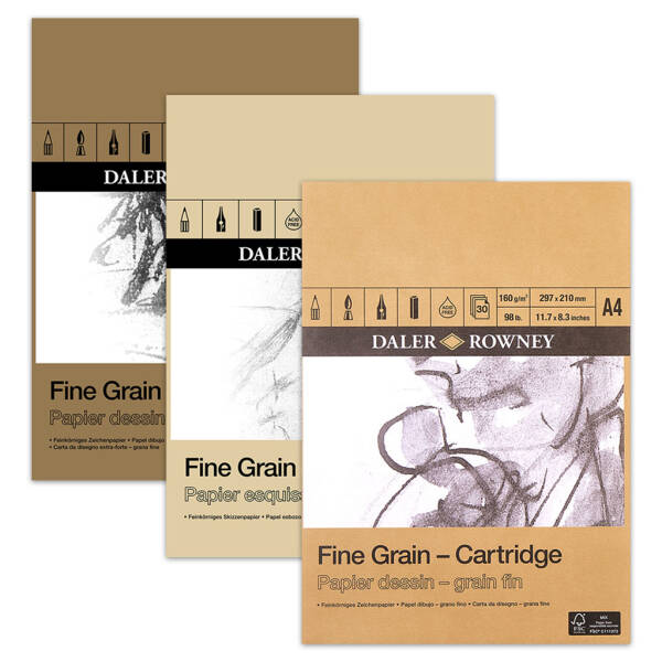 Daler Rowney Fine Grain Defterler - 1