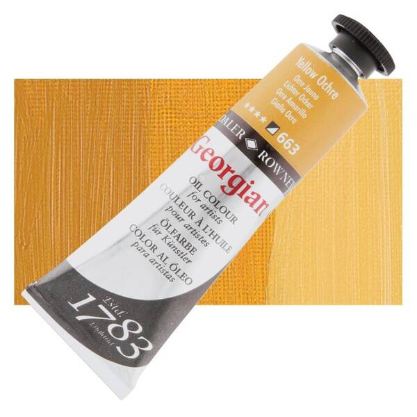 Daler Rowney Georgian Yağlı Boya 38Ml Yellow Ochre - 1