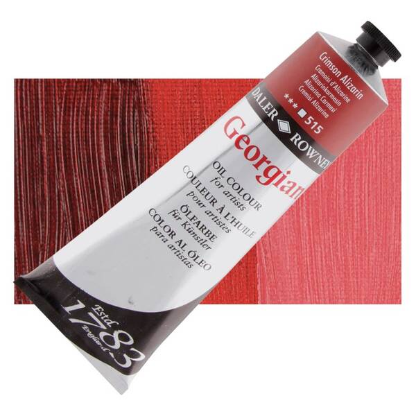 Daler Rowney Georgian Yağlı Boya 225 Ml Alizarin Crimson - 1