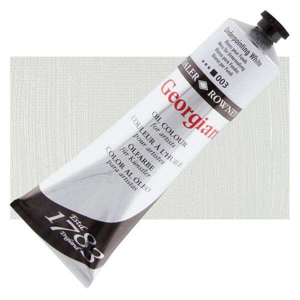 Daler Rowney Georgian Yağlı Boya 225 Ml Underpainting White - 1