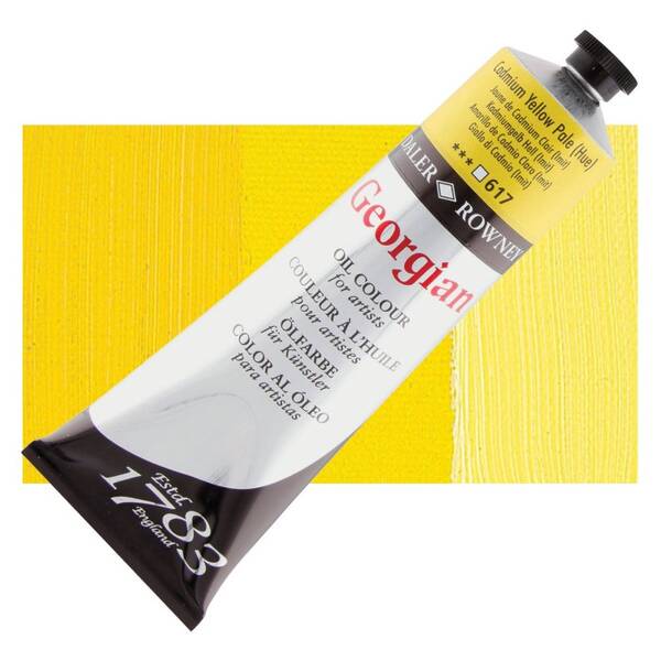 Daler Rowney Georgian Yağlı Boya 225 Ml Cadmium Yellow Pale Hue - 1