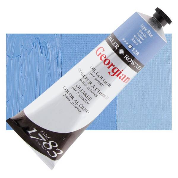 Daler Rowney Georgian Yağlı Boya 225 Ml Light Blue - 1