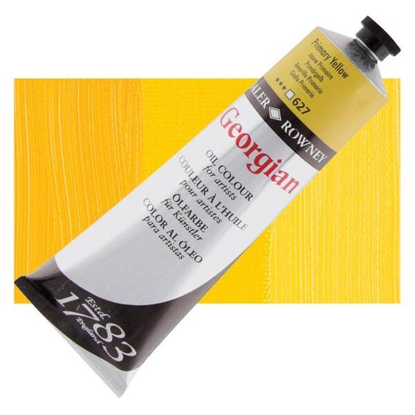 Daler Rowney Georgian Yağlı Boya 225 Ml Primary Yellow - 1