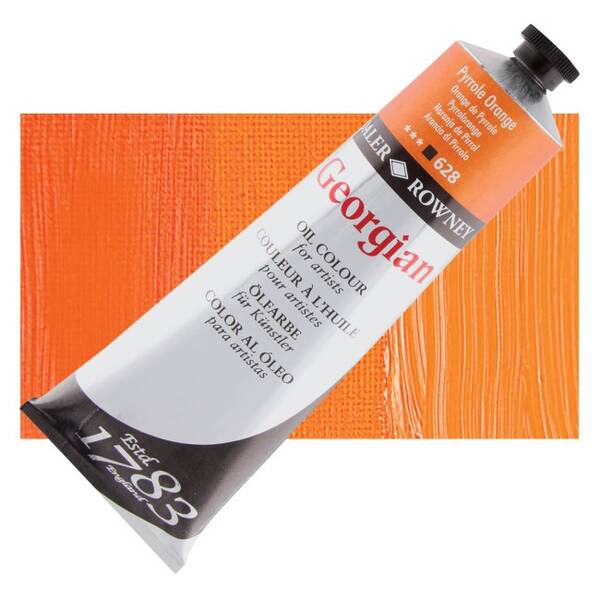 Daler Rowney Georgian Yağlı Boya 225 Ml Pyrrole Orange - 1