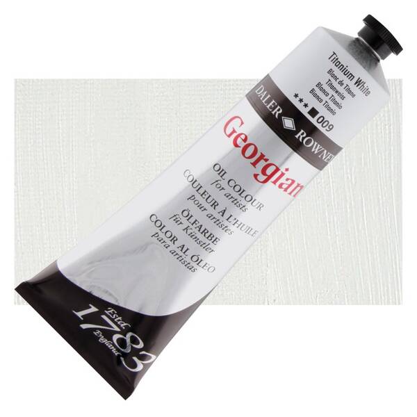 Daler Rowney Georgian Yağlı Boya 225 Ml Titanium White - 1