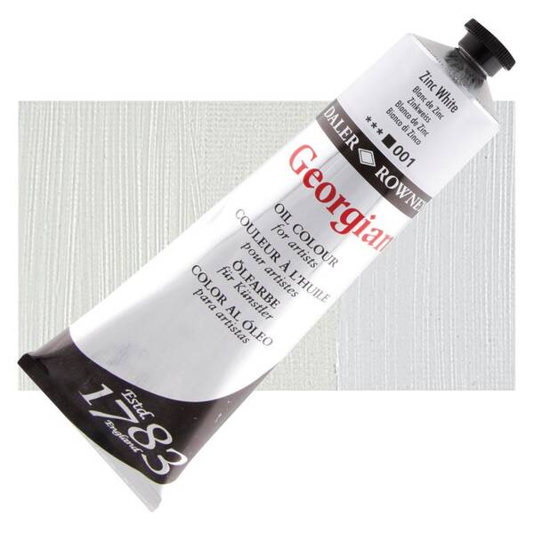 Daler Rowney Georgian Yağlı Boya 225 Ml Zinc White - 1