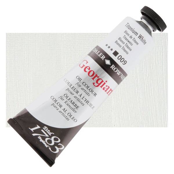 Daler Rowney Georgian Yağlı Boya 38 Ml Titanium White - 1