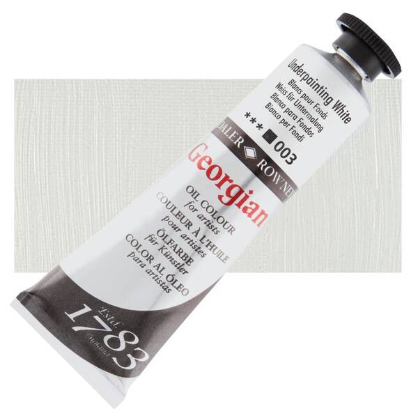 Daler Rowney Georgian Yağlı Boya 38 Ml Underpainting White - 1