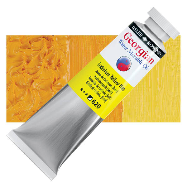 Daler Rowney Georgian Su Bazlı Yağlıboya 37ml Cadmium Yellow Hue - 1