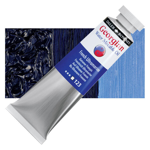 Daler Rowney Georgian Su Bazlı Yağlıboya 37Ml French Ultramarine - 1