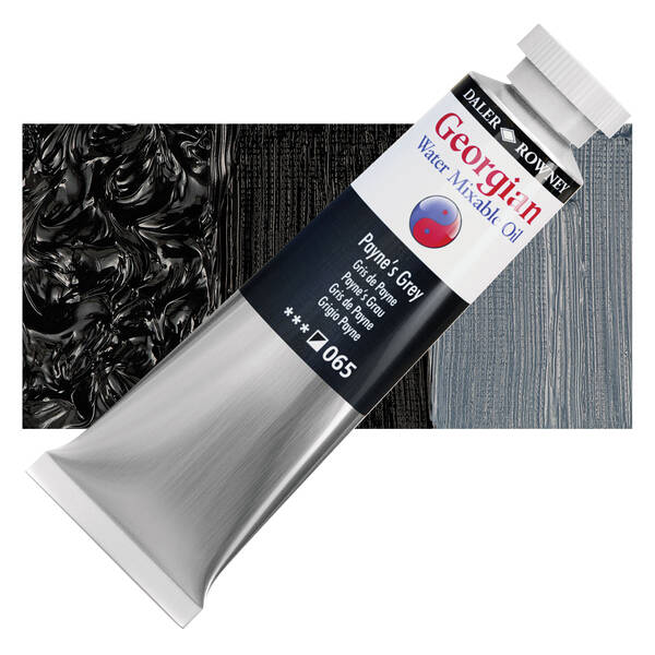 Daler Rowney Georgian Su Bazlı Yağlıboya 37Ml Payne's Grey - 1