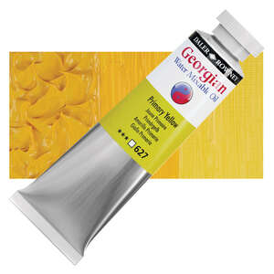 Daler Rowney - Daler Rowney Georgian Su Bazlı Yağlıboya 37Ml Primary Yellow