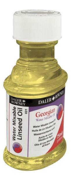 Daler Rowney Georgian Water Mixable Linseed Oil 75Ml