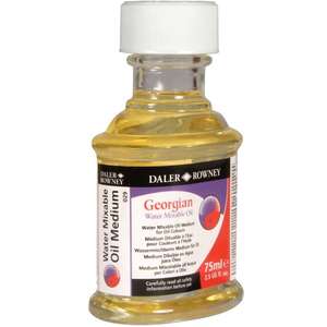 Daler Rowney Georgian Water Mixable Oil Medium 75Ml - Daler Rowney