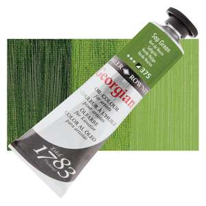 Daler Rowney Georgian Yağlı Boya 38 Ml Sap Green - Daler Rowney