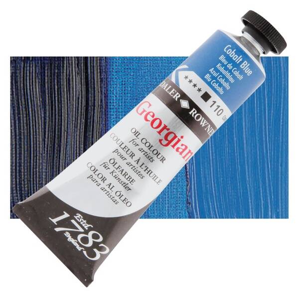 Daler Rowney Georgian Yağlı Boya 38 Ml Cobalt Blue - 1