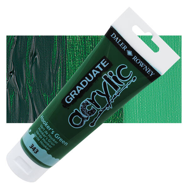 Daler Rowney Graduate Akrilik 120 Ml Hookers Green