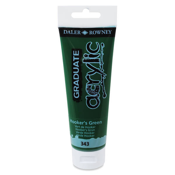 Daler Rowney Graduate Akrilik 120 Ml Hookers Green