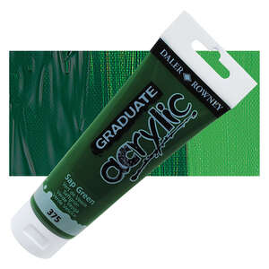 Daler Rowney Graduate Akrilik 120 Ml Sap Green - Daler Rowney
