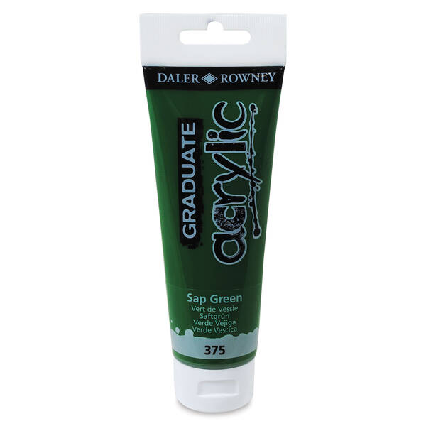 Daler Rowney Graduate Akrilik 120 Ml Sap Green - 3
