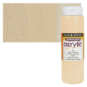 Daler Rowney Graduate Akrilik 500 Ml Buff Titanium - Daler Rowney