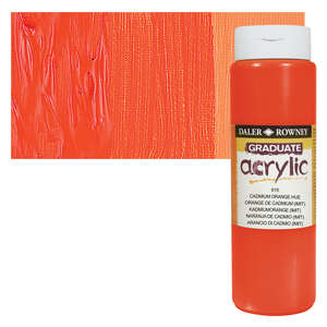 Daler Rowney Graduate Akrilik 500 Ml Cadmium Orange Hue - Daler Rowney