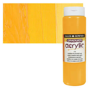 Daler Rowney Graduate Akrilik 500 Ml Cadmium Yellow Deep Hue - 1