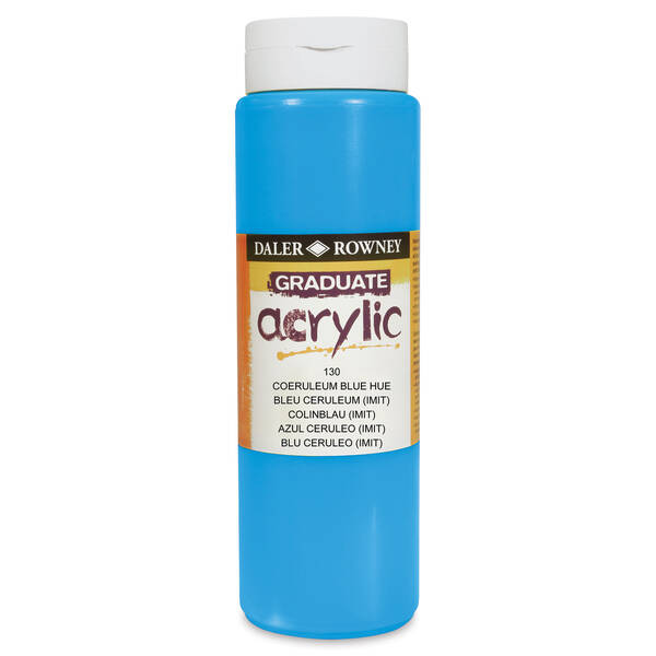 Daler Rowney Graduate Akrilik 500 Ml Coeruleum Hue - 3