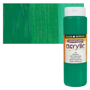 Daler Rowney Graduate Akrilik 500 Ml Emerald - 1