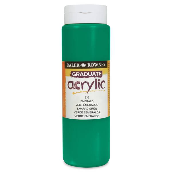 Daler Rowney Graduate Akrilik 500 Ml Emerald - 3