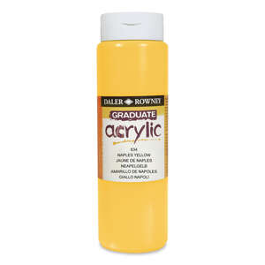 Daler Rowney Graduate Akrilik 500 Ml Naples Yellow - 3