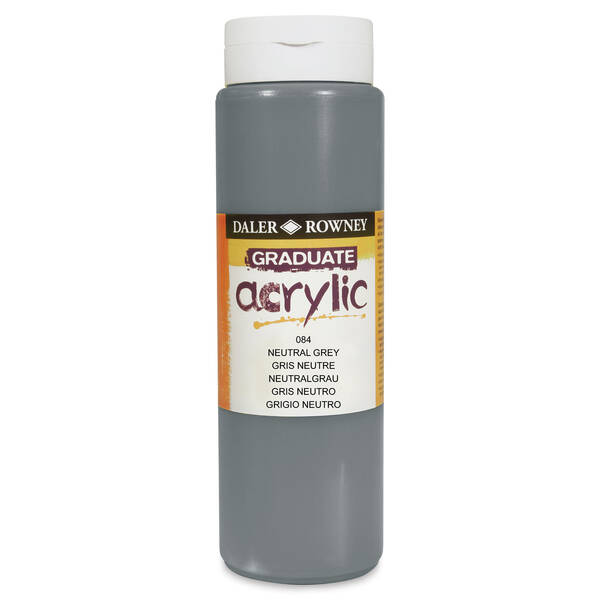 Daler Rowney Graduate Akrilik 500 Ml Neutral Grey