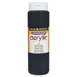 Daler Rowney Graduate Akrilik 500 Ml Paynes Grey - 3