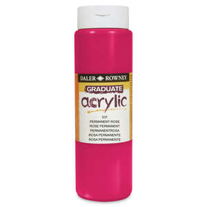 Daler Rowney Graduate Akrilik 500 Ml Permanent Rose - 3