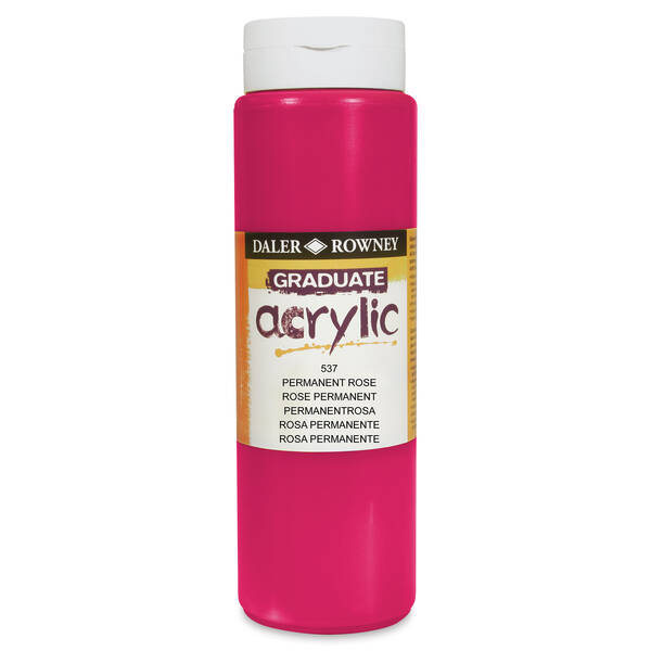 Daler Rowney Graduate Akrilik 500 Ml Permanent Rose - 3