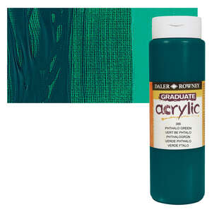 Daler Rowney Graduate Akrilik 500 Ml Phthalo Green - 1