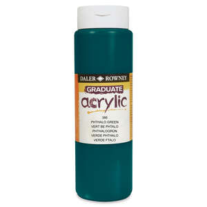 Daler Rowney Graduate Akrilik 500 Ml Phthalo Green - 3