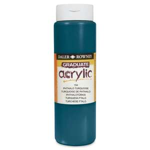 Daler Rowney Graduate Akrilik 500 Ml Phthalo Turquiose - 3