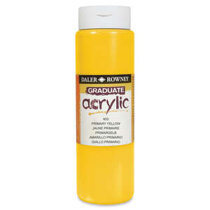 Daler Rowney Graduate Akrilik 500 Ml Primary Yellow - 3