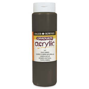 Daler Rowney Graduate Akrilik 500 Ml Raw Umber - 3