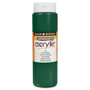 Daler Rowney Graduate Akrilik 500 Ml Sap Green - 3