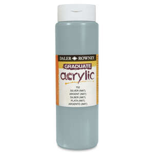 Daler Rowney Graduate Akrilik 500 Ml Silver Imit - 3