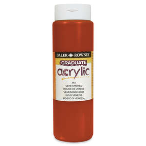 Daler Rowney Graduate Akrilik 500 Ml Venetian Red - 3